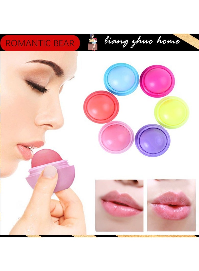 LIP BALM 100% Natural Fruit Lip Balm - 6 Pieces  - Image 1