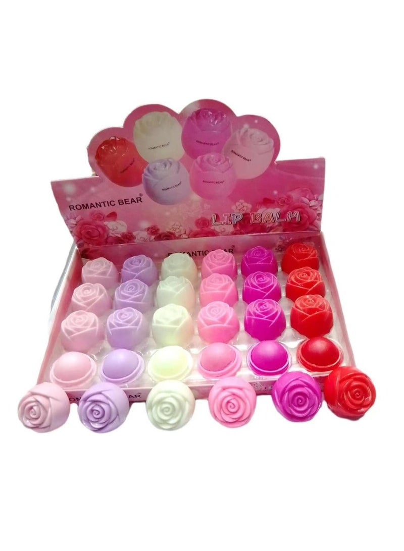 LIP BALM 100% Natural Fruit Lip Balm - 6 Pieces  - Image 2