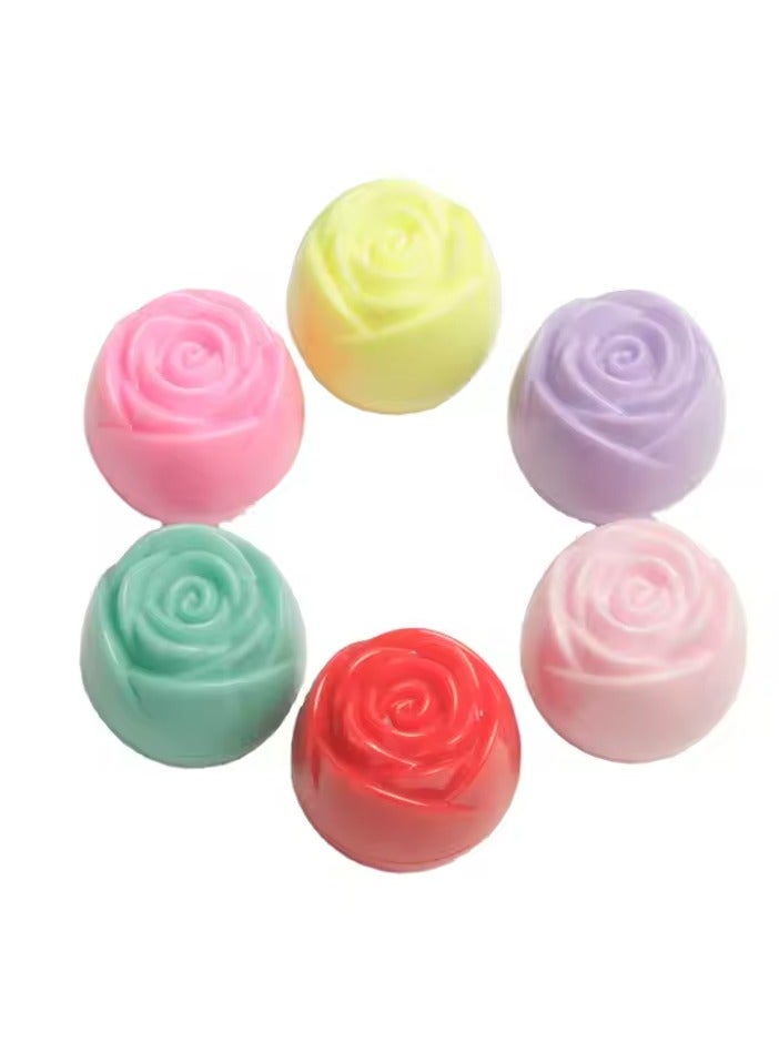 LIP BALM 100% Natural Fruit Lip Balm - 6 Pieces  - Image 4