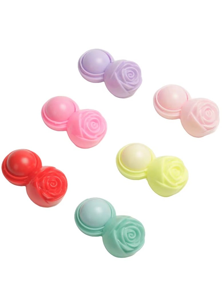 LIP BALM 100% Natural Fruit Lip Balm - 6 Pieces  - Image 3