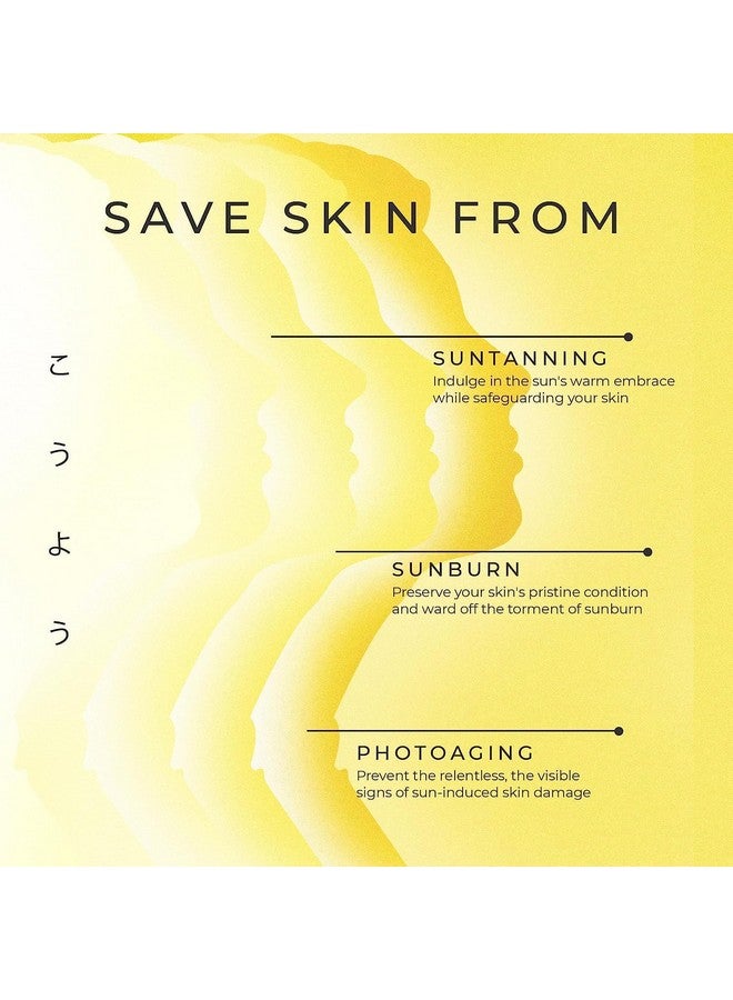 KANPEKI Kouyou Uv Filter Matte Finish Weightless Sunscreen Broad Spectrum 50 Spf Lightweight Broad Spectrum Pa ++ With No White Cast Suitable For All Skin Type 50Ml - Image 3