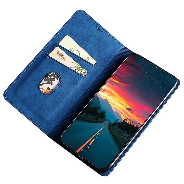 erorex For Infinix Note 50 Pro+ 5G  Feel Magnetic Leather Phone Case(Blue) - Image 3