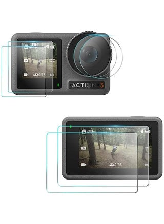 STARTRC Tempered Glass Screen Protector Compatible For DJI Osmo Action 3 2pcs STARTRC 3-in-1 Lens Front and Back Screen Tempered Glass Film - pzsku/ZD4C0C744302CFD860758Z/45/_/1686694684/9c88ec31-3fcb-4680-a652-386575fdb43e