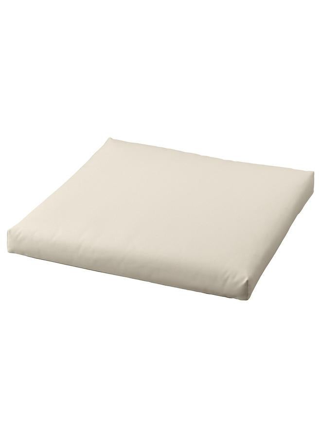 Zaboon Seat Cushion, Outdoor, Light Grey-Beige, 62X62 Cm - Image 1