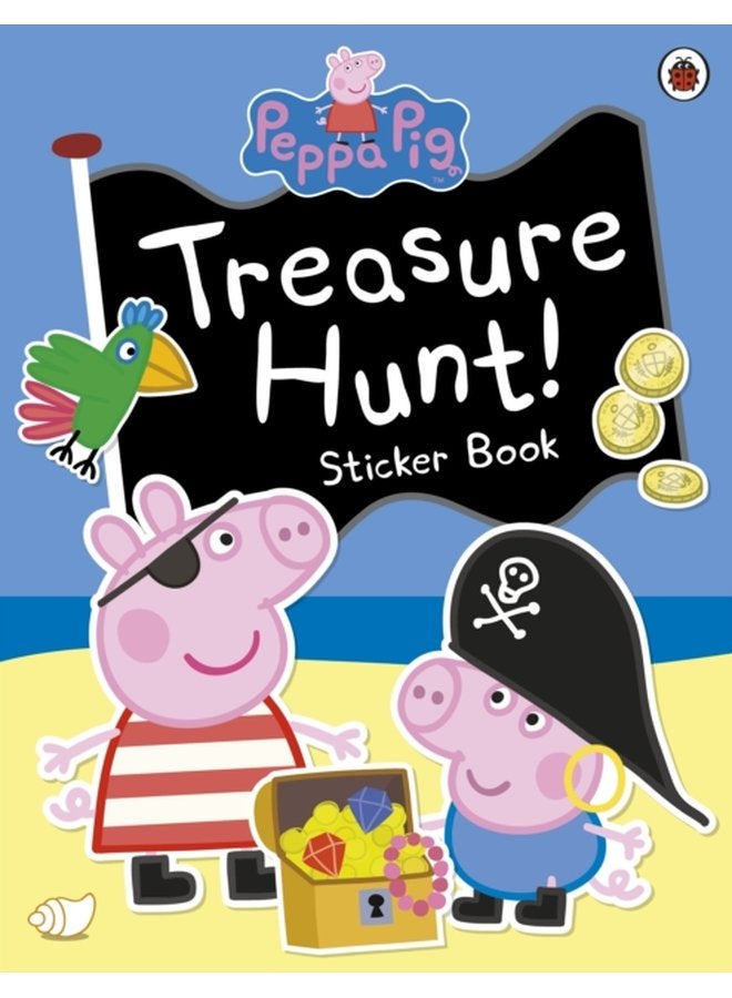Peppa Pig Treasure Hunt Sticker Book - Paperback