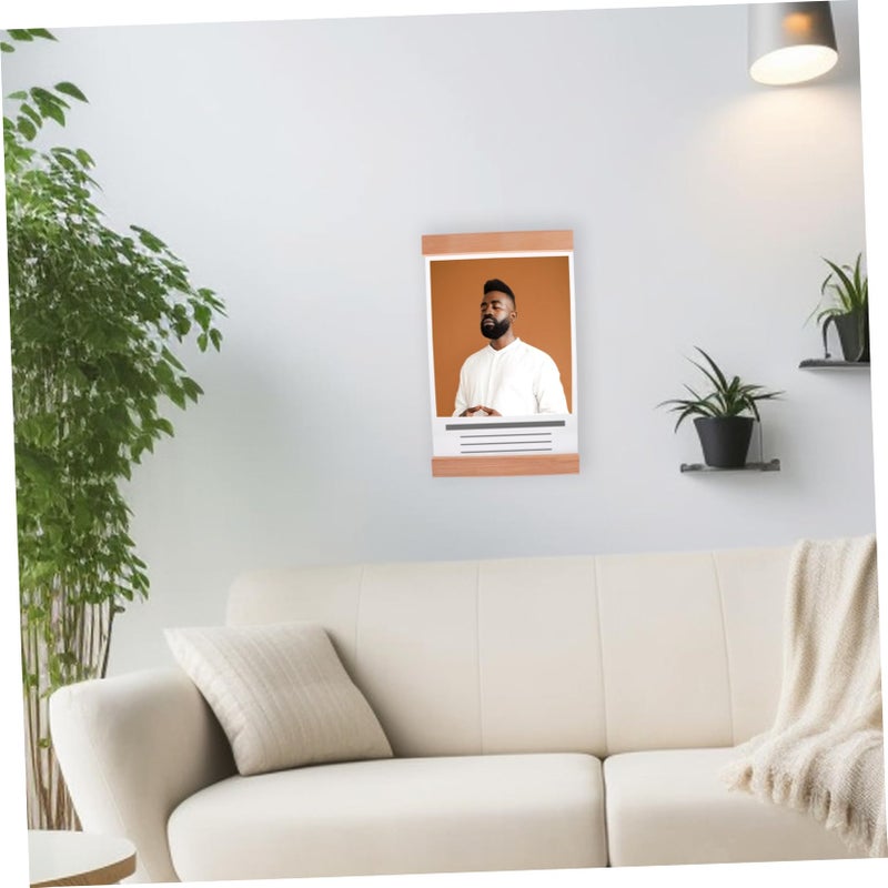 Acrylic Wall Frame for Certificates and Photos Elegant Display Decor 8x10 Inch - Image 4