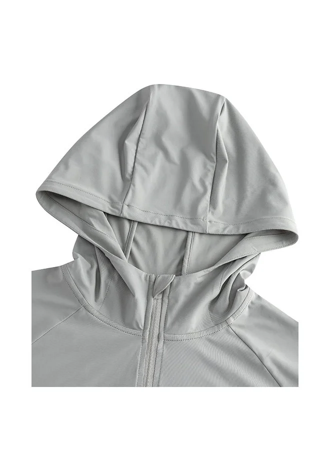 ANTA A-UV PROTECT Regular Fit Workout Training Commute Knit Track Top
