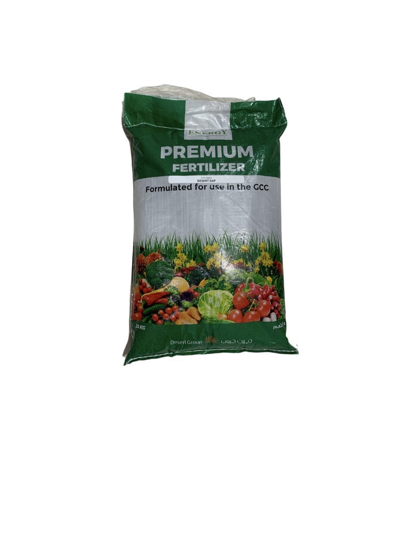 بريميم ثنائي فوسفات الأمونيوم DAP NPK سماد 25 كجم - Image 1