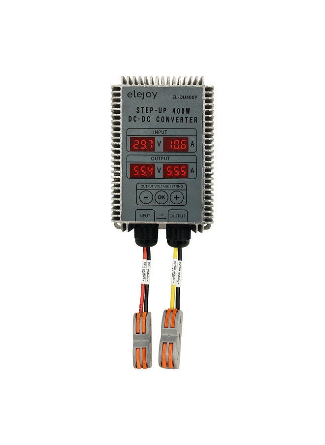 Generic - DC-DC Voltage Adjustable Power Converter 10-32V to 11-85V Power Converter with LED Display Output Voltage Adjustable Converter,400w - Image 1