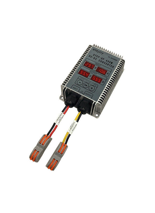 Generic - DC-DC Voltage Adjustable Power Converter 10-32V to 11-85V Power Converter with LED Display Output Voltage Adjustable Converter,400w - Image 1