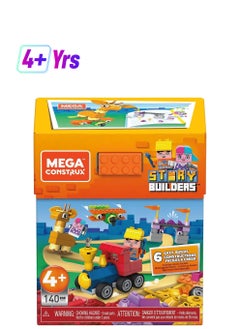 MEGA CONSTRUX Mega Construx- Story Builders Saga Storytelling Building Set for Age 4+  - Image 1