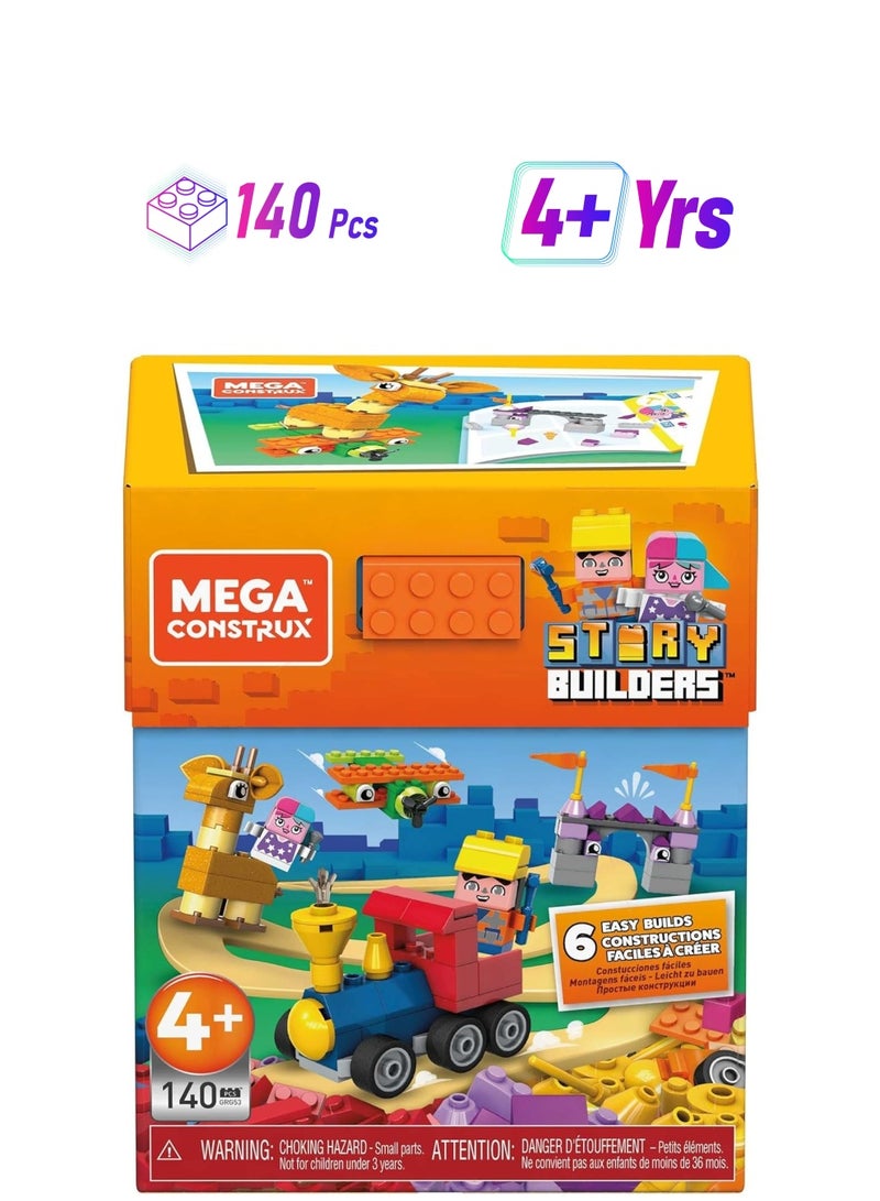 MEGA CONSTRUX Mega Construx- Story Builders Saga Storytelling Building Set for Age 4+  - Image 1