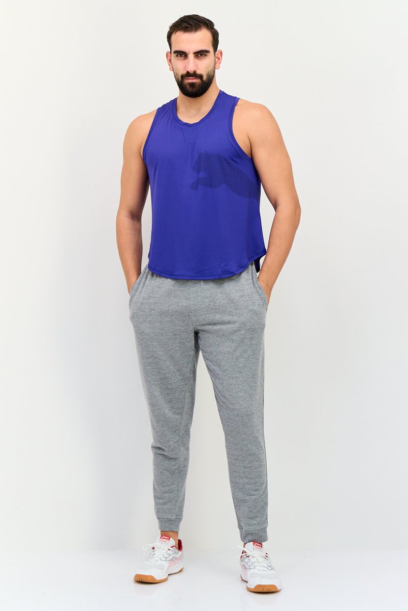 PUMA سترات تدريب بلا أكمام للرجال، رياضية، بنفسجي - Image 3