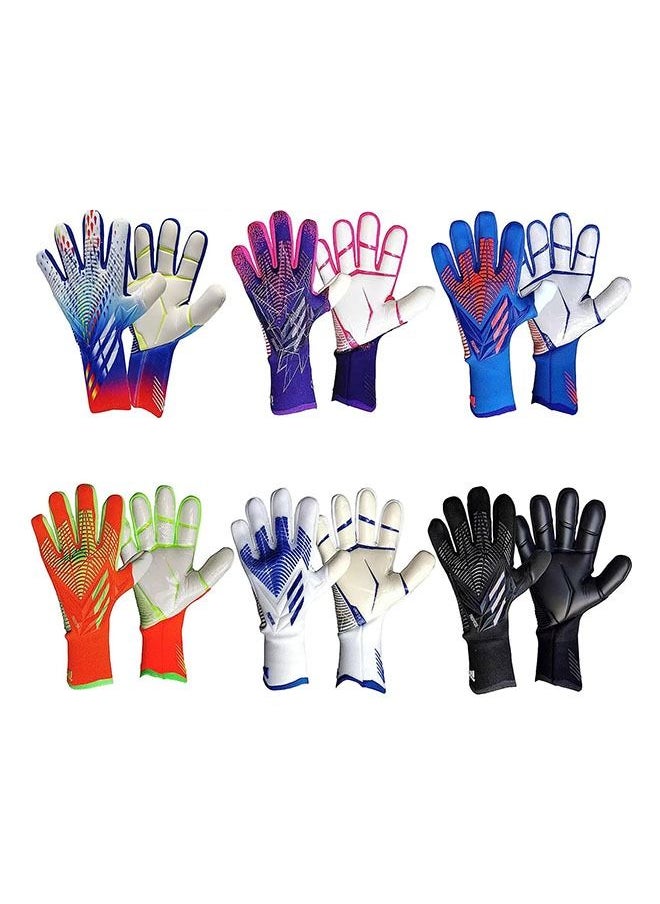 Arabest Soccer Goalkeeper Gloves, Youth Adult Soccer Goalkeeper Gloves, High Performance Goalkeeper Gloves, Breathable Soccer Gloves, 4+3mm Super Grip, For Toughest Saves, Training And Matches  - Image 2