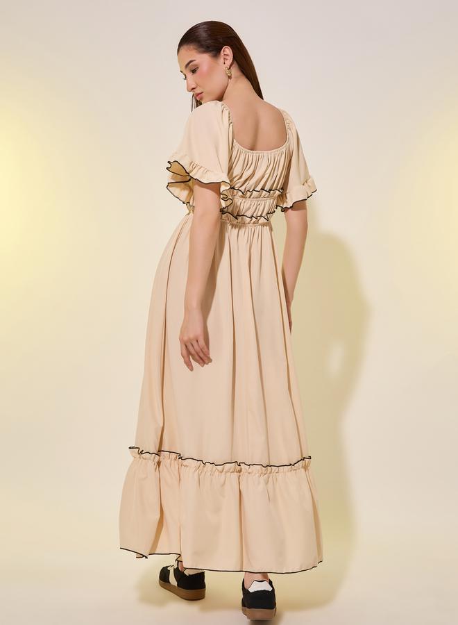 Take Two Ruffled Trimmed Dress  - Image 5
