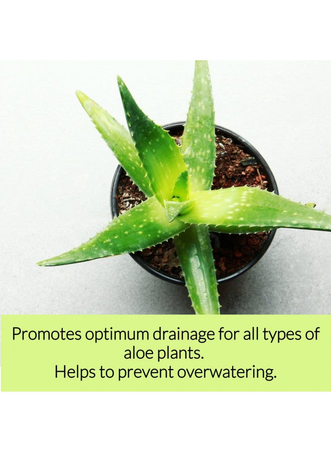 Leaves and Soul Professional Aloe Plant Soil | Premium All Purpose Blend | Large 2.2 Quarts | Ready to Use for Aloe, Cactus, Succulent Plants | Pinebark, Peat, Course Sand | Made in USA - Image 2