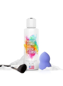 IMPRESA IMPRESA Makeup Sponge Cleaner - 8 oz - Removes Tough Stains, Residue, and Build-Up - Compatible with Foam Makeup Sponges and Beauty Blenders - Fragrance-Free and Dye-Free 
