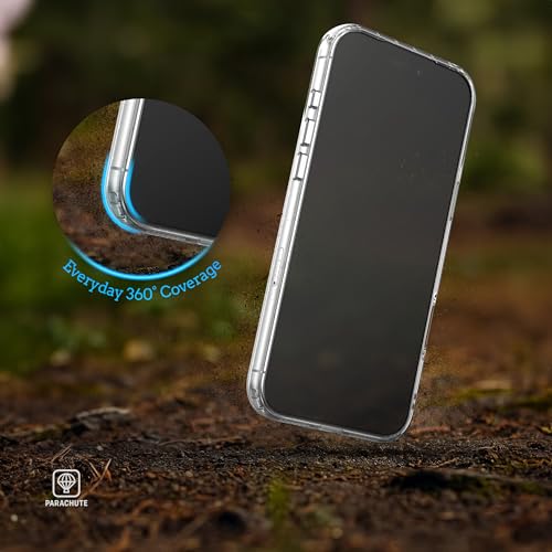 Parachute Clear Cover for iPhone 17 Pro Max Case 6.9" with Magnetic Strip (Compatible with MagSafe) – Slim Transparent Shock-Absorbent, Anti-Yellow, Camera Guard, Bumper, Wireless-Charging - Clear - Image 4