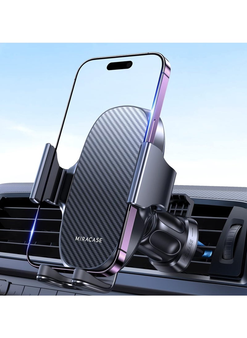 Phone Holders for Your Car with Metal Hook Clip, Air Vent Cell Phone Car Mount, Universal Automobile Cradle Fit for iPhone Android and All Smartphones, Dark Black - pzsku/ZD4C1ED8D5E6EF1357E15Z/45/_/1734953453/069ec07d-8606-4d8b-858e-6abd369ffde7