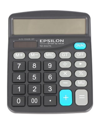 Epsilon 12 Digit Desktop Calculator- EPSCL166, Includes Percent Function, Auto Replay, Independent Memory - pzsku/ZD4C25982DEA84DE2253DZ/45/_/1723094146/4a582cb4-5805-4635-ae69-3a9701b38b4a