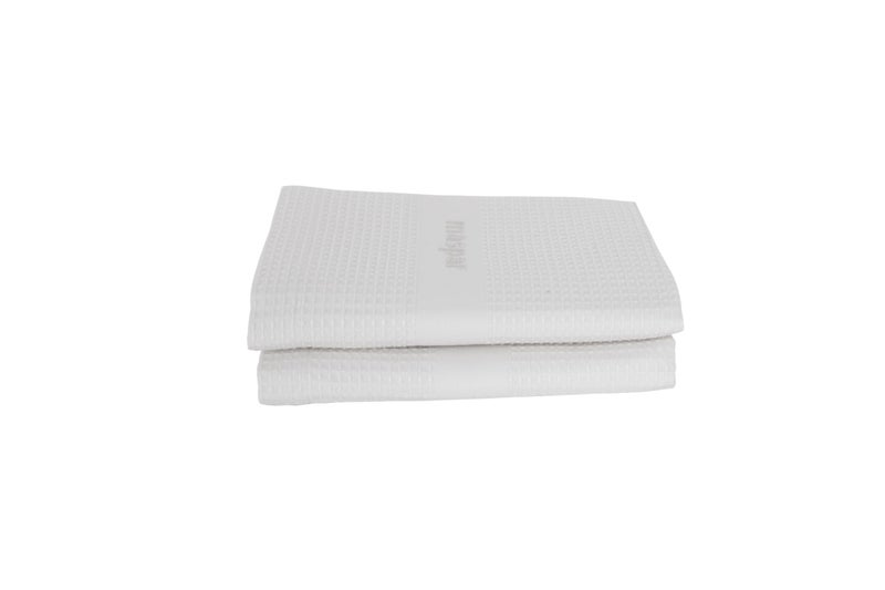 maspar 100% Cotton Catalina Hand Towel, Set of 2, 40 x 70 cm, White - Image 2