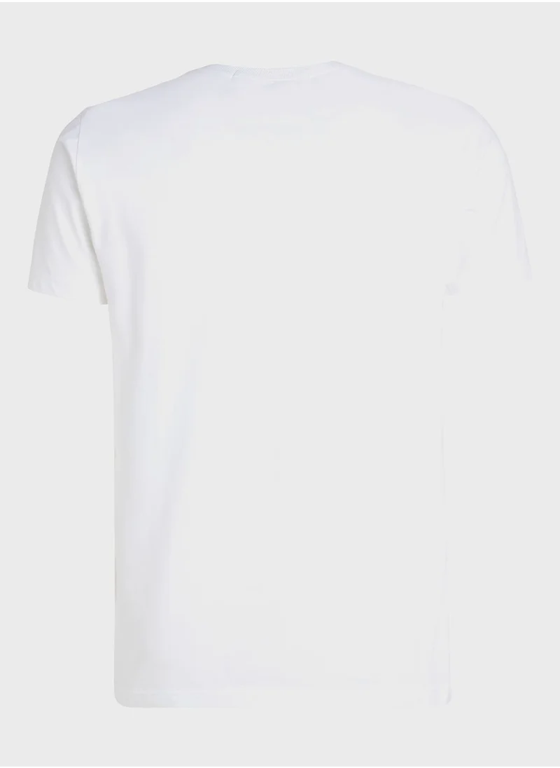 Calvin Klein Jeans Logo Crew Neck T-Shirt