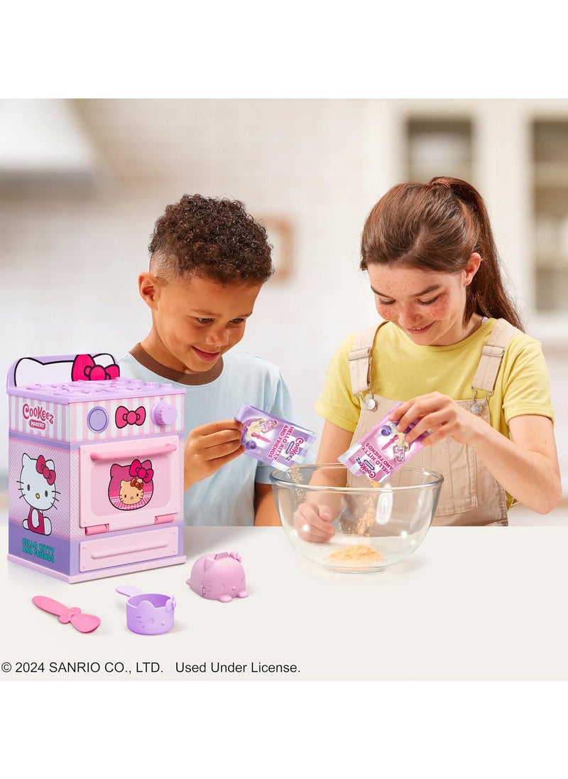 Cookeez Makery Cookeez Makery Hello Kitty and Friends Oven Treatz, Assorted 1 Piece (Style & Color May Vary) Battery Operated | Scented Interactive Plush Toy | Collectible Plush | Reveal Your Surprise Friend | Pretend Play | Mix & Make a surprise Bake Plush! | Perfect Gift for Kids and Toddler  - Image 3