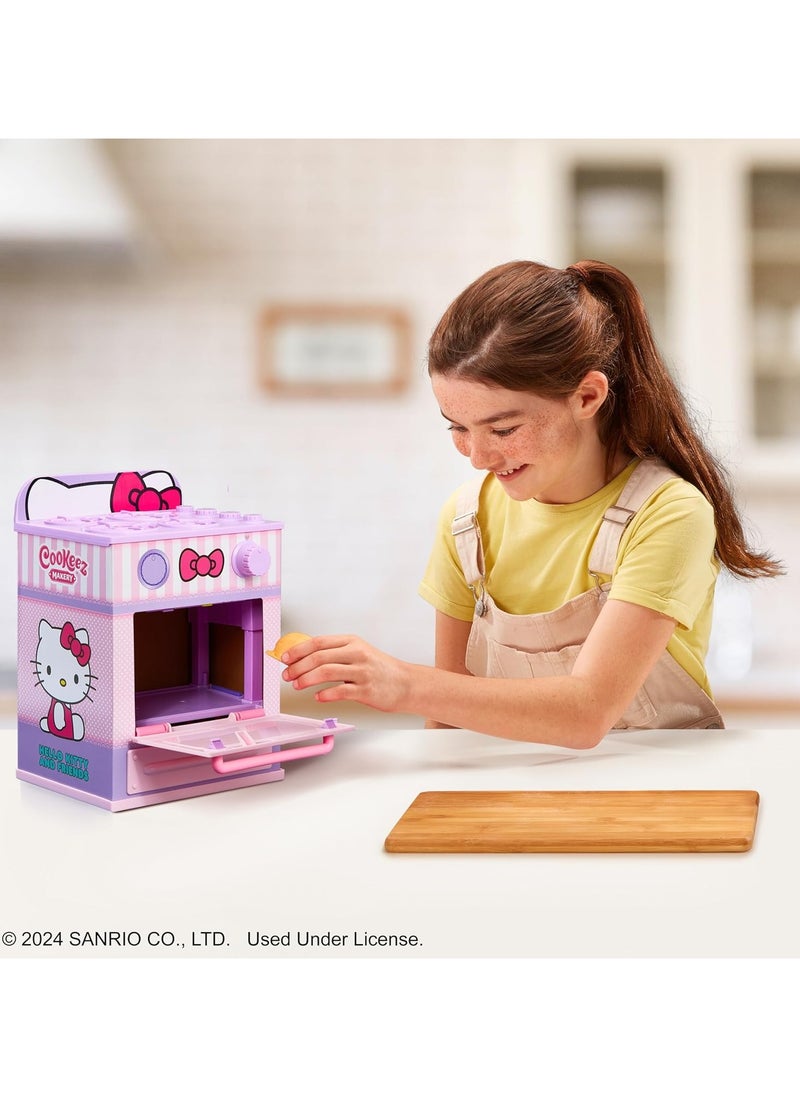 Cookeez Makery Cookeez Makery Hello Kitty and Friends Oven Treatz, Assorted 1 Piece (Style & Color May Vary) Battery Operated | Scented Interactive Plush Toy | Collectible Plush | Reveal Your Surprise Friend | Pretend Play | Mix & Make a surprise Bake Plush! | Perfect Gift for Kids and Toddler  - Image 5