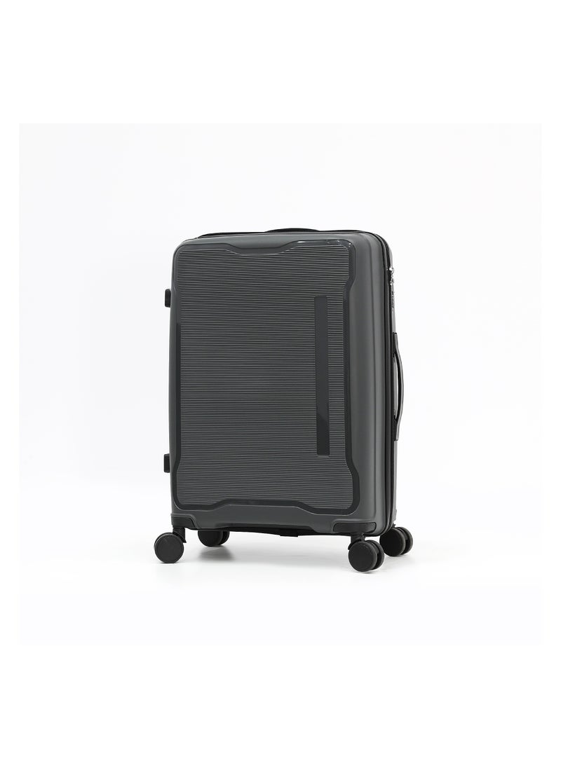 GIORDANO Giordano Hardside Luggage Trolley Bag 3 Pieces set,Grey (S-20,M-24,L-28 Inch)  - Image 2