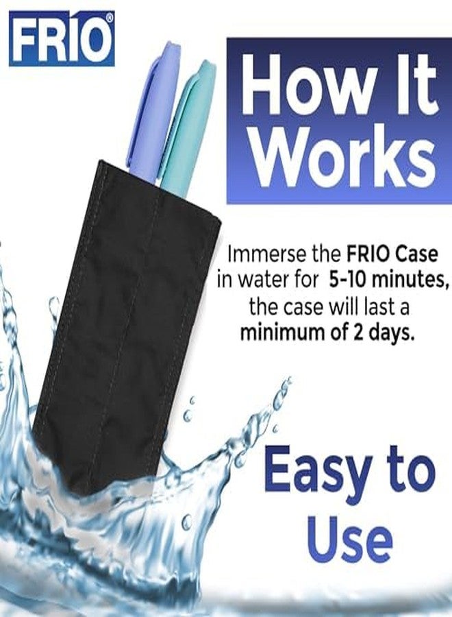 FRIO ® Individual: Insulin Cooling Travel Wallet (Black) Made in United Kingdom - No icepacks, Ever Again! - Image 5