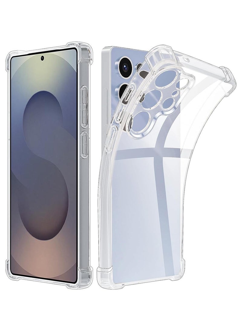 Galaxy S25 Ultra Case Clear Case for Samsung S25 Ultra with Reinforced Corners Soft TPU Drop Protection Phone Case for Samsung Galaxy S25 Ultra (Clear)  - Image 1