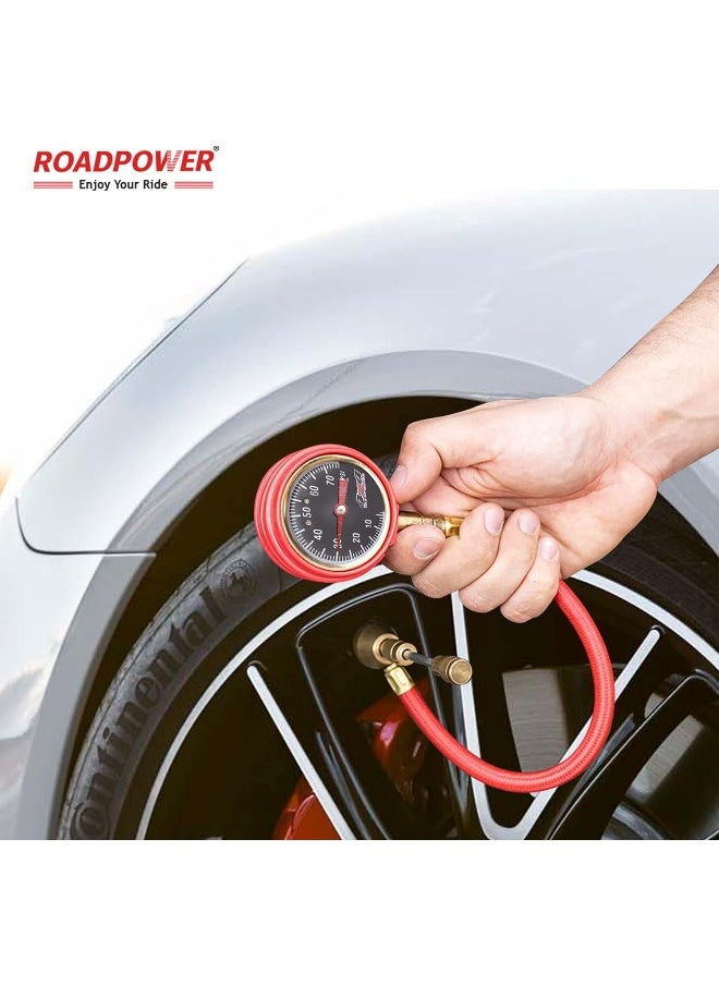 RoadPower - ROADPOWER Heavy Duty Rapid Tire Deflator Air Down Offroad Kit with Precision Release Button - Image 1