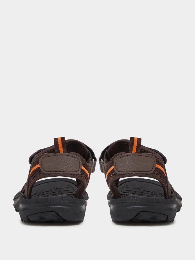 Styli Teen Boys Casual Hook and Loop Sandals - Image 4