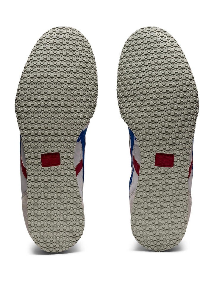 Onitsuka Tiger SERRANO Men and Women Casual Athlesiure/Colorblock Sneakers Shoes White/Blue/Red - Image 5