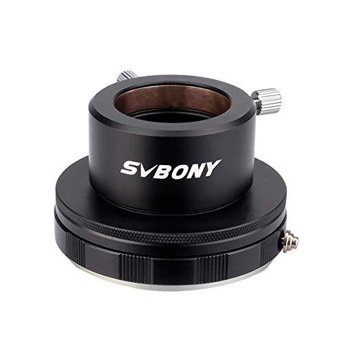 SVBONY SV149 Camera Lens Adapter for Canon DSLR Cameras Lens to 1.25 inch Eyepiece Adapter for Photography Guiding - Image 1