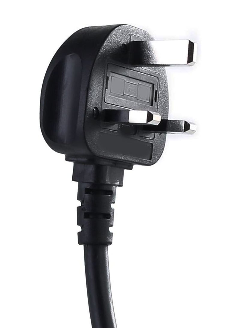 AL QADAH Premium Power Extension Cord 5 Outlets 3 USB Ports 1 USB-C 3M Cable Overload Protection Flame Retardant Smart Chip 150C Heat Resistant 3000W Black  - Image 2