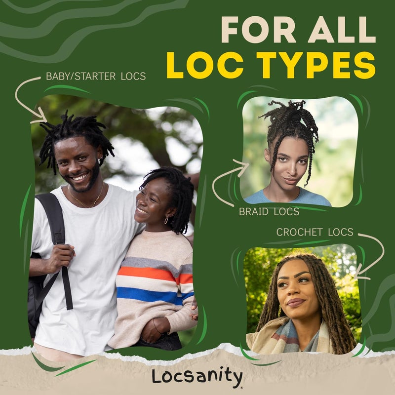 Locsanity Daily Moisturizing Spray for Dull, Dry Locs â€“ Passion Fruit Hair and Scalp Moisturizer for Dreadlocks, Sisterlocks, Microlocks, Braids to Control Oil and Frizz (8 fl oz) - Image 5