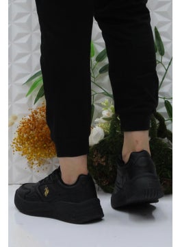 U.S. Polo Assn. Martha Black Gold Comfort Women's Sneakers  - Image 4