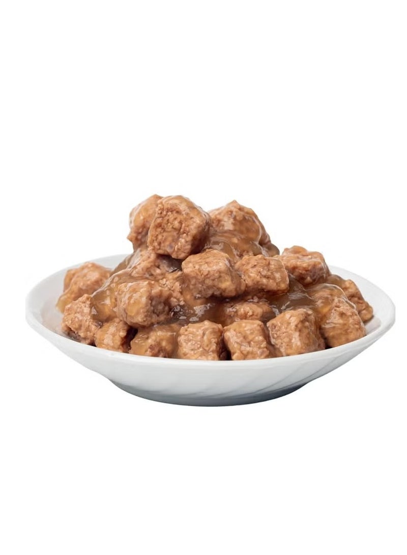 LOQMA Chunks of Chicken and Duck in Gravy for Adult Cats, 12 x 400g - Image 3