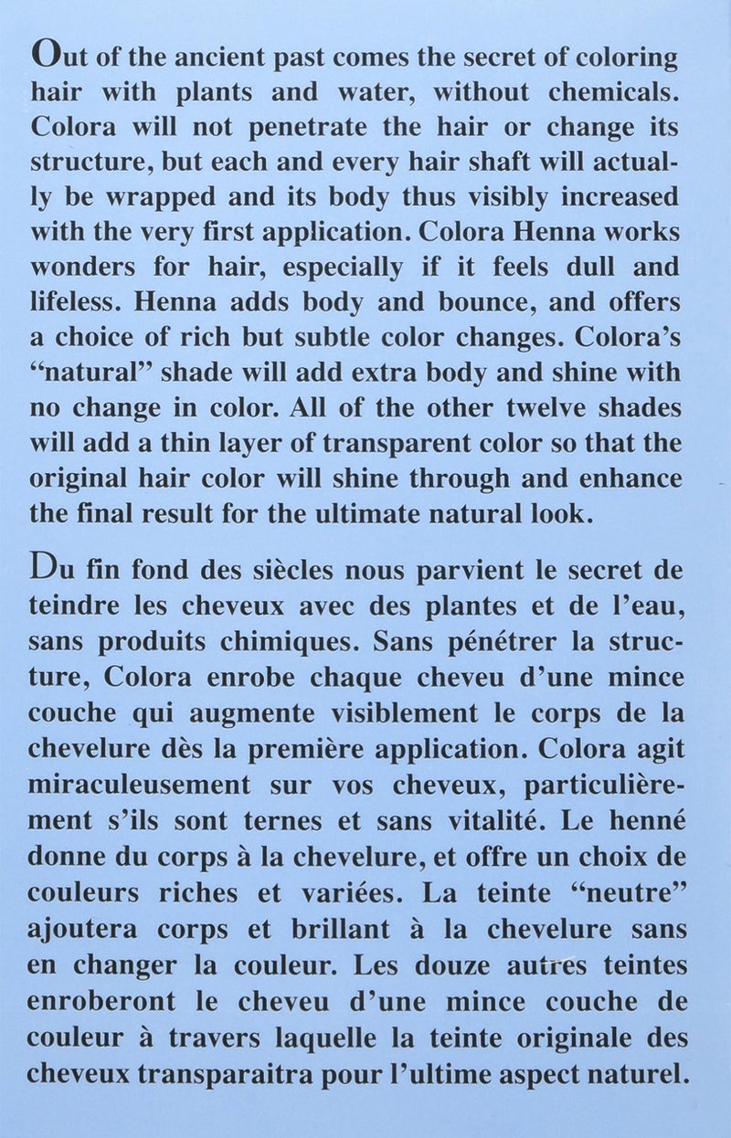 Colora Henna Powder, Gold Brown - Image 2