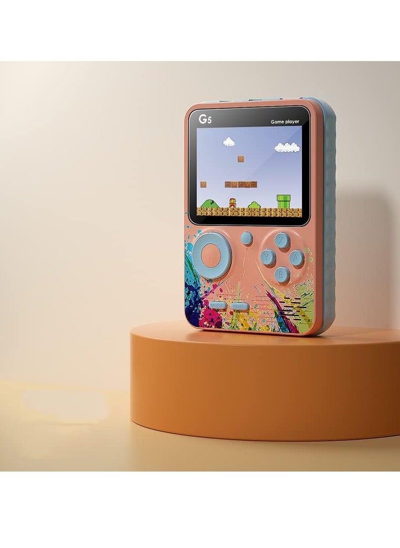 ELTRAZONE - "G5 Handheld Game Console – Cartoon Edition, Nostalgic Design with Double Mini Portable Macaron Style" - Image 1