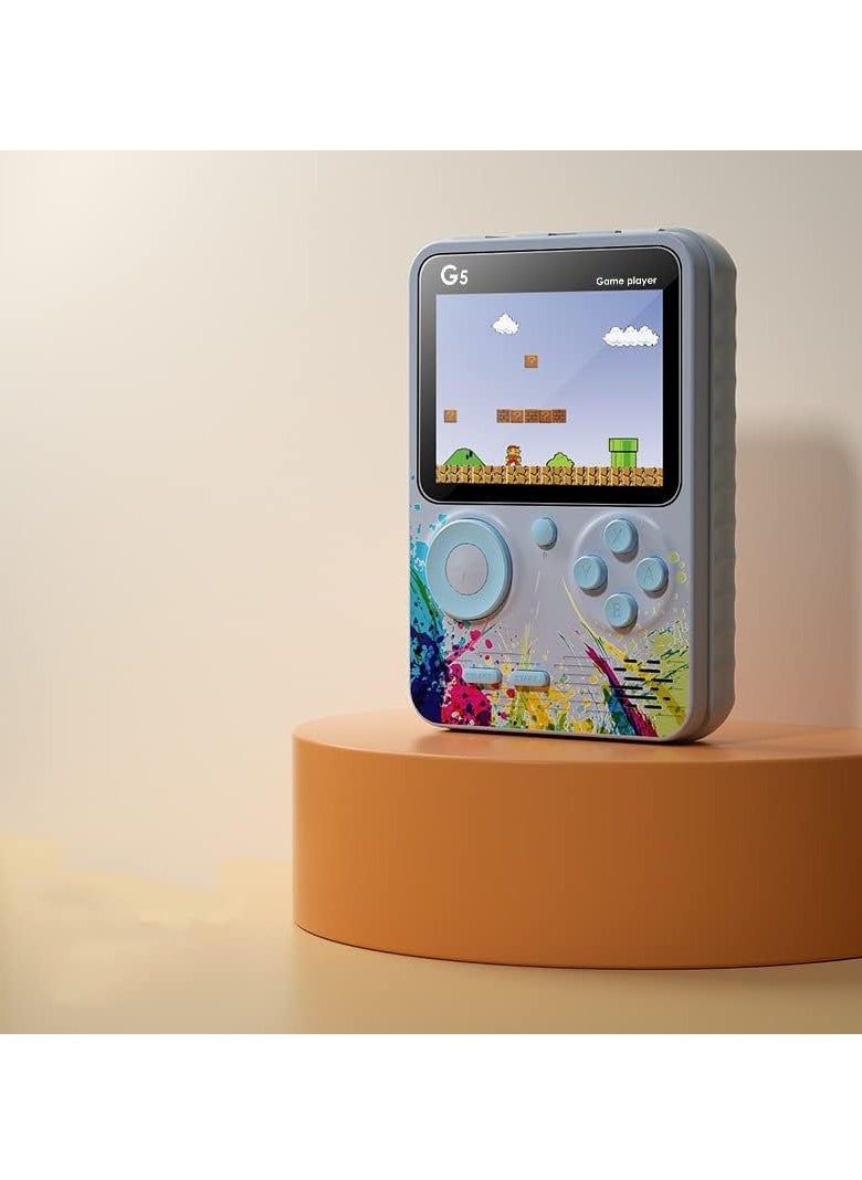 ELTRAZONE - "G5 Handheld Game Console – Cartoon Edition, Nostalgic Design with Double Mini Portable Macaron Style" - Image 1
