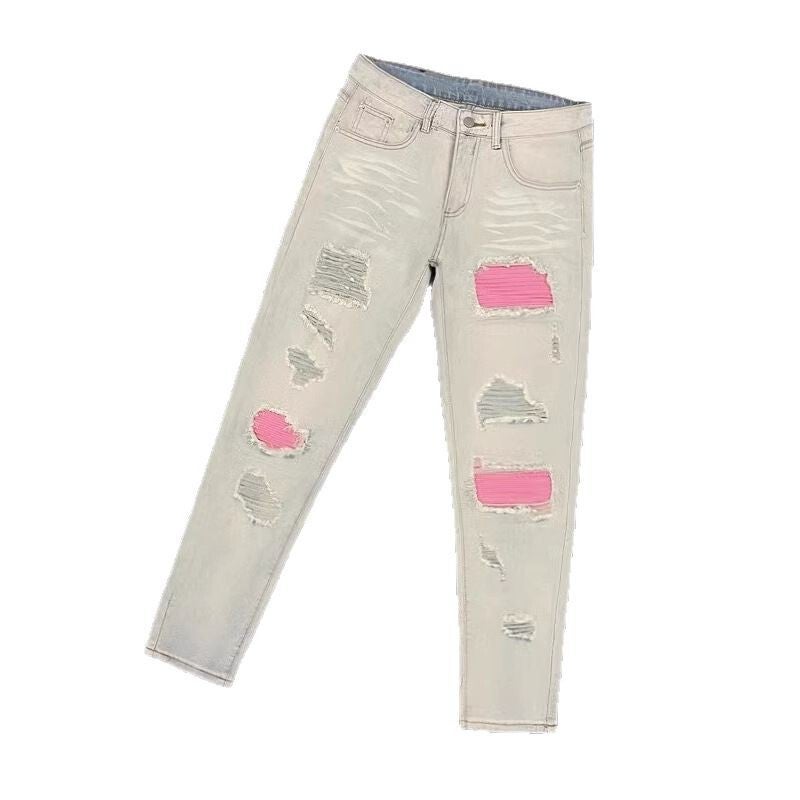 Unisex Classic Denim Jeans Loose Fit Daily Outdoor Wear - Image 5