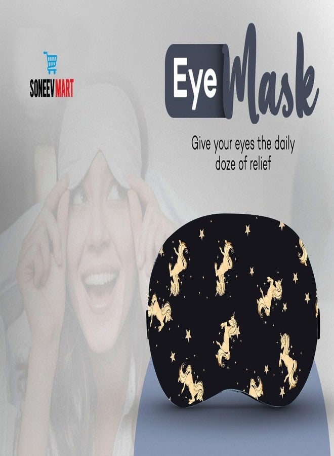 SONEEV MART قناع العين الجل الفاخر من سونيف مارت للاسترخاء المهدئ وتخفيف التوتر، قابل لإعادة الاستخدام، ومثالي للعلاج البارد، لعلاج انتفاخ العينين والهالات السوداء والصداع. - Image 5