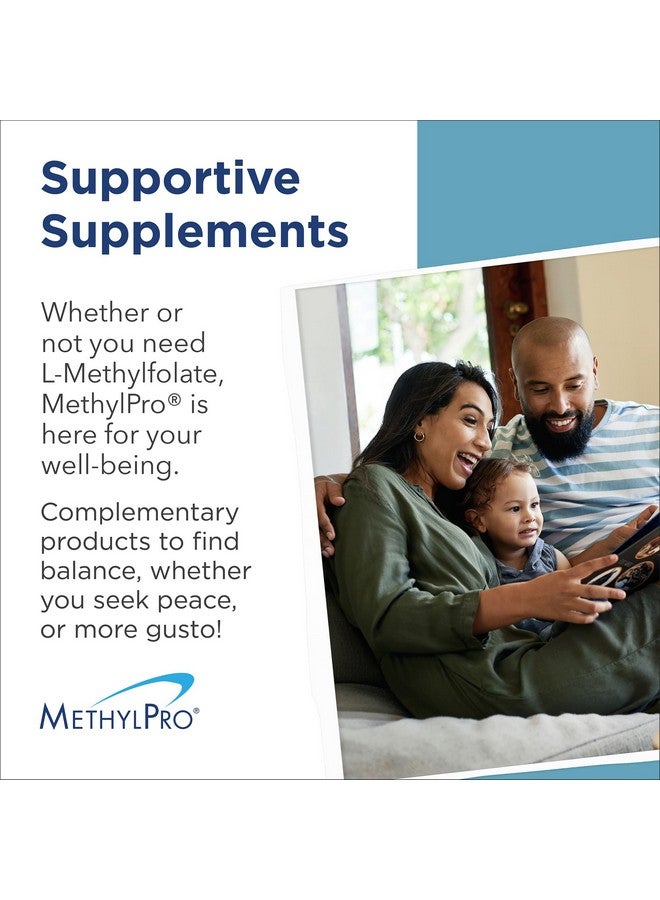MethylPro B Complex + 10mg L-Methylfolate - Professional Strength Vitamin B Complex + Folate Supplement for Energy, Mood + Immune Support - Vitamin B12, Vitamin B6, Vitamin C + More - (30 Capsules) - Image 3