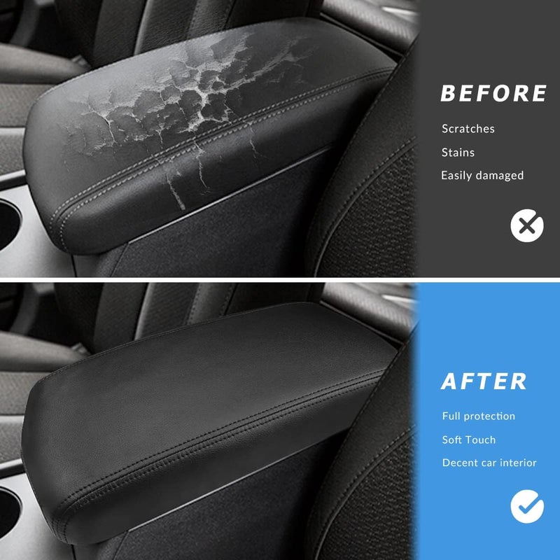 INTGET Leather Armrest Cover for Kia Optima - Image 2