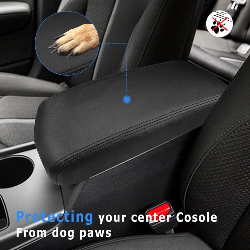 INTGET Leather Armrest Cover for Kia Optima - Image 3