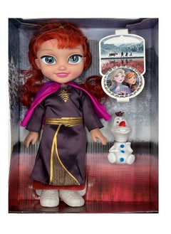Disney FROZEN Anna doll from the movie Frozen the Snow Queen the adorable doll sings and dances  - Image 1