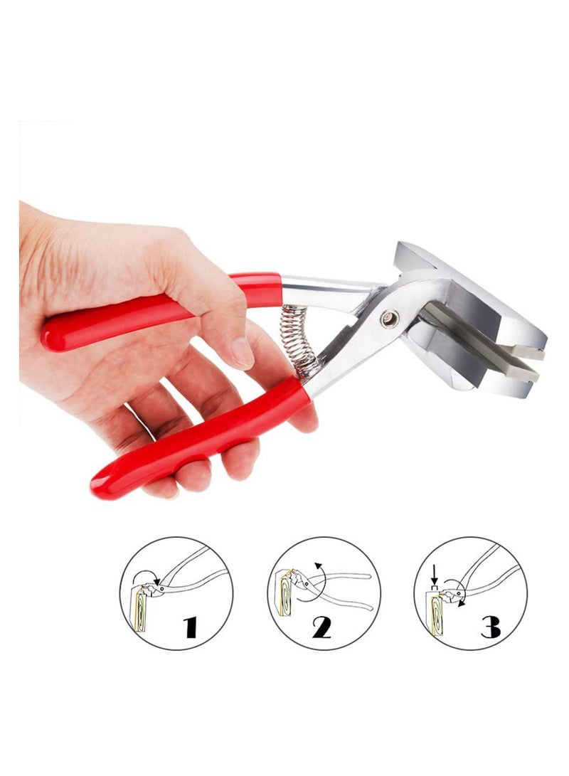 XiuWoo KASTWAVE Alloy Art Tool Extra Wide Canvas Pliers with Padded Spring Return Handle for Stretcher Bars Artist Framing, Metal Iron Professional Oil Painting Stretching - Image 2