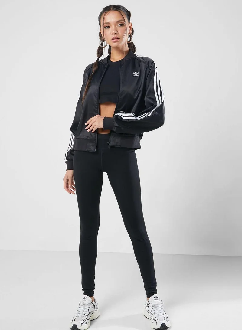 adidas سترة نسائية  الأصلية سوداء
